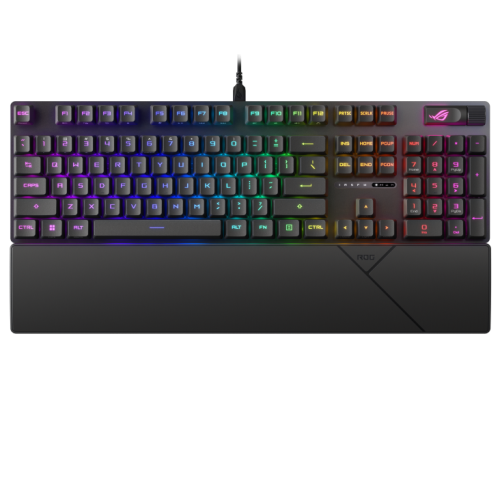 ASUS ROG Strix Scope II RX UK PBT Mekanik Red Switch RGB İngilizce Kablolu Gaming (Oyuncu) Klavye