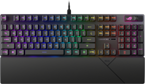 ASUS ROG Strix Scope II RX UK PBT Mekanik Red Switch RGB İngilizce Kablolu Gaming (Oyuncu) Klavye