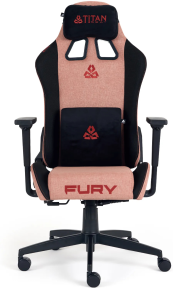 Titanseat KL-FRY-01-RS Fury Roseum Kumaş Oyuncu Koltuğu