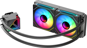 James Donkey Lugis JDC240 ARGB 240mm Sıvı İşlemci Soğutucu AM5 ve LGA1700 Uyumlu