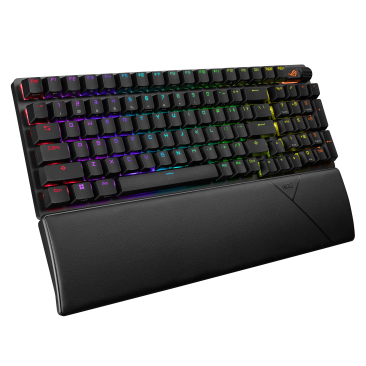 ASUS ROG Strix Scope II 96 Wireless RX PBT UK Red Switch RGB Siyah Gaming (Oyuncu) Klavye