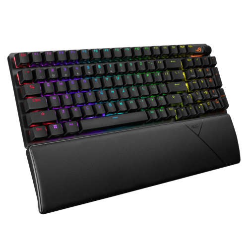 ASUS ROG Strix Scope II 96 Wireless RX PBT UK Red Switch RGB Siyah Gaming (Oyuncu) Klavye