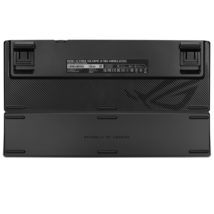 ASUS ROG Strix Scope II 96 Wireless RX PBT UK Red Switch RGB Siyah Gaming (Oyuncu) Klavye