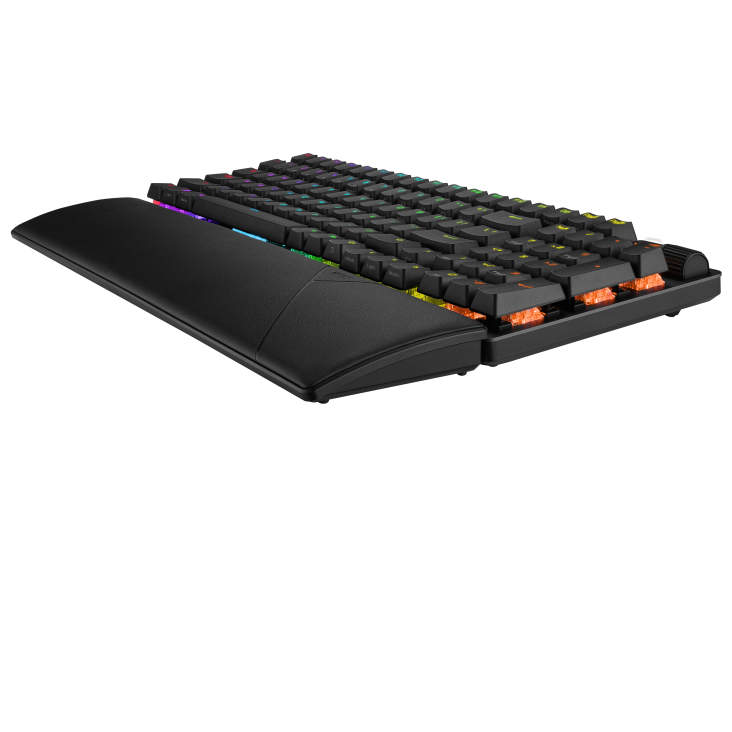 ASUS ROG Strix Scope II 96 Wireless RX PBT UK Red Switch RGB Siyah Gaming (Oyuncu) Klavye