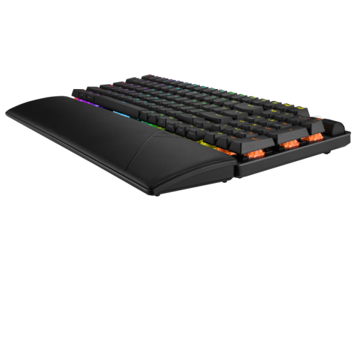 ASUS ROG Strix Scope II 96 Wireless RX PBT UK Red Switch RGB Siyah Gaming (Oyuncu) Klavye