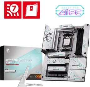 MSI B850 GAMING PLUS WIFI PZ DDR5 AM5 8200(OC)Mhz ATX Gaming (Oyuncu) Anakart