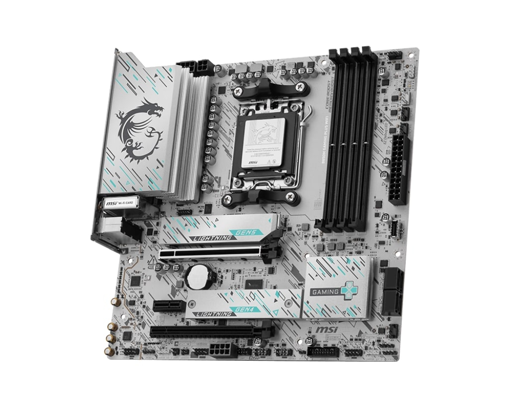 MSI B850M GAMING PLUS WIFI DDR5 AM5 8200(OC)Mhz mATX Gaming (Oyuncu) Anakart