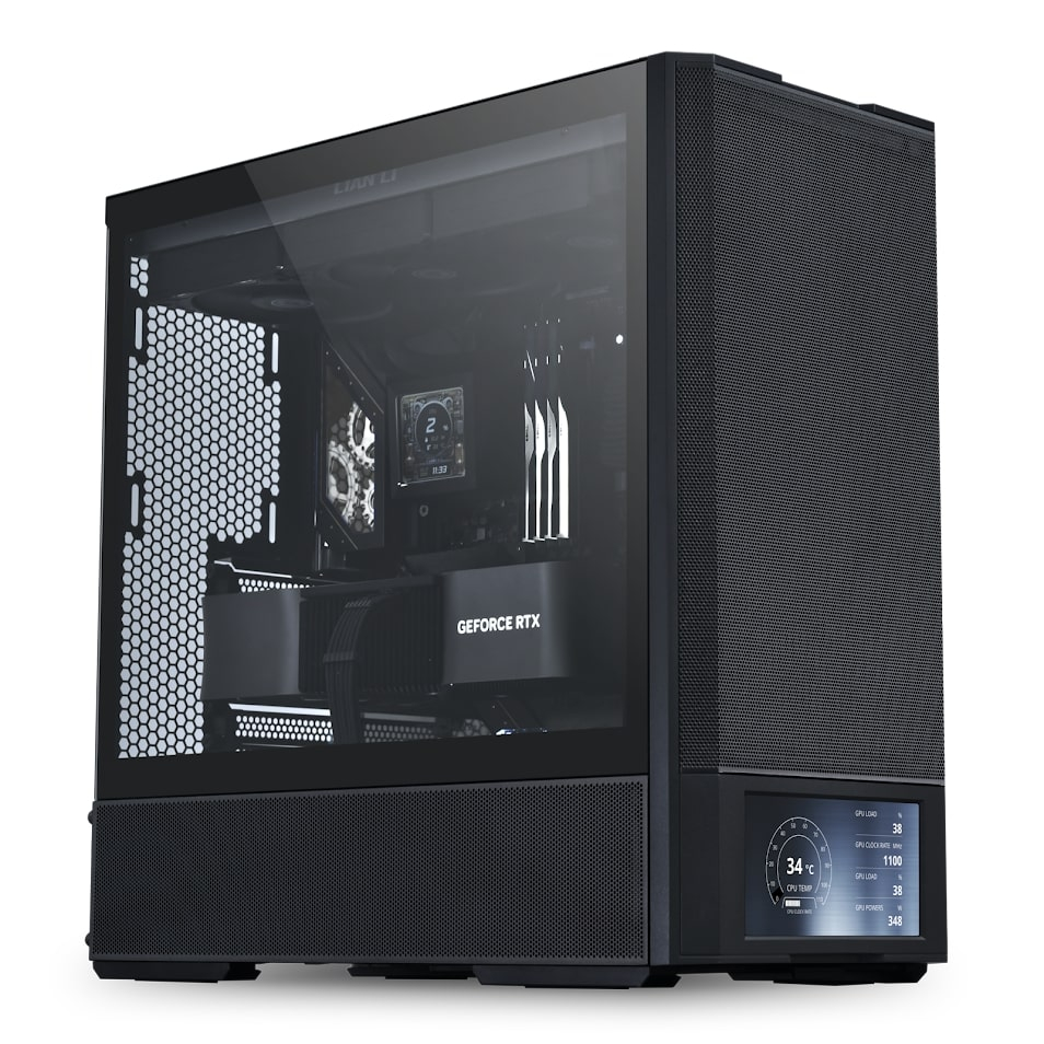 Lian Li Lancool 207 Digital Siyah Mid-Tower ATX Kasa (G99.LAN207DX.00)
