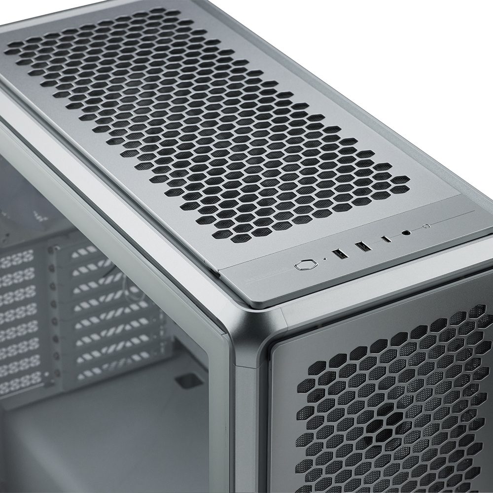 Cooler Master MasterFrame 600TG MF600-KGNN-S00 3x140mm(Ön)-1x120mm(Arka) Fan Modüler ATX Alüminyum Siyah Mid Tower Gaming (Oyuncu) Kasası