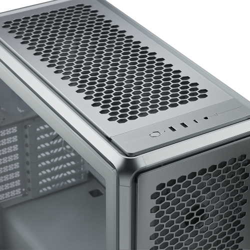 Cooler Master MasterFrame 600TG MF600-KGNN-S00 3x140mm(Ön)-1x120mm(Arka) Fan Modüler ATX Alüminyum Siyah Mid Tower Gaming (Oyuncu) Kasası