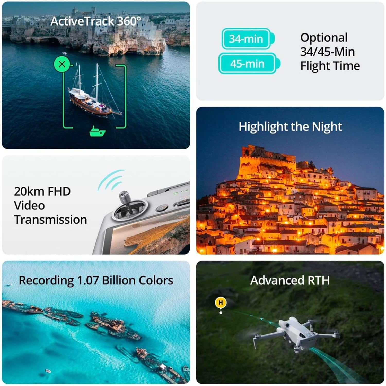 DJI Mini 4 Pro Fly More Combo RC 2 Kumandalı Drone - DJI Türkiye Garantili