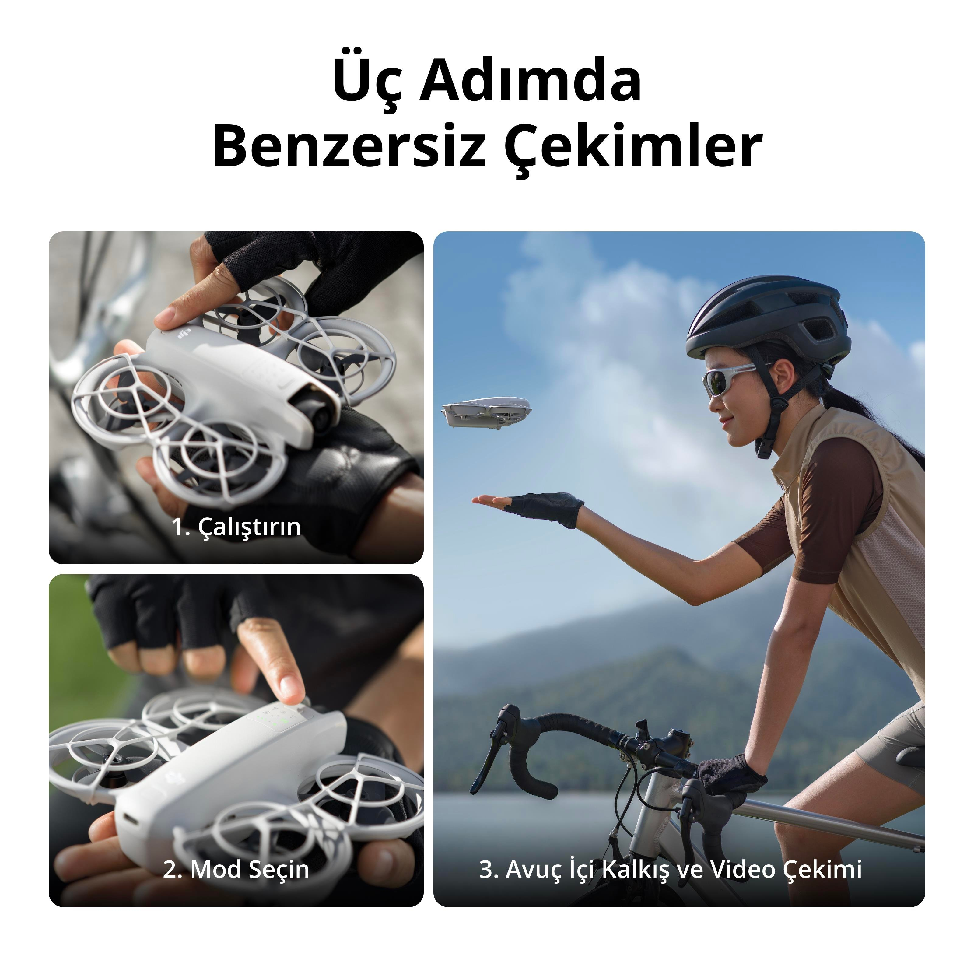 DJI Neo Fly More Combo Drone - DJI Türkiye Garantili