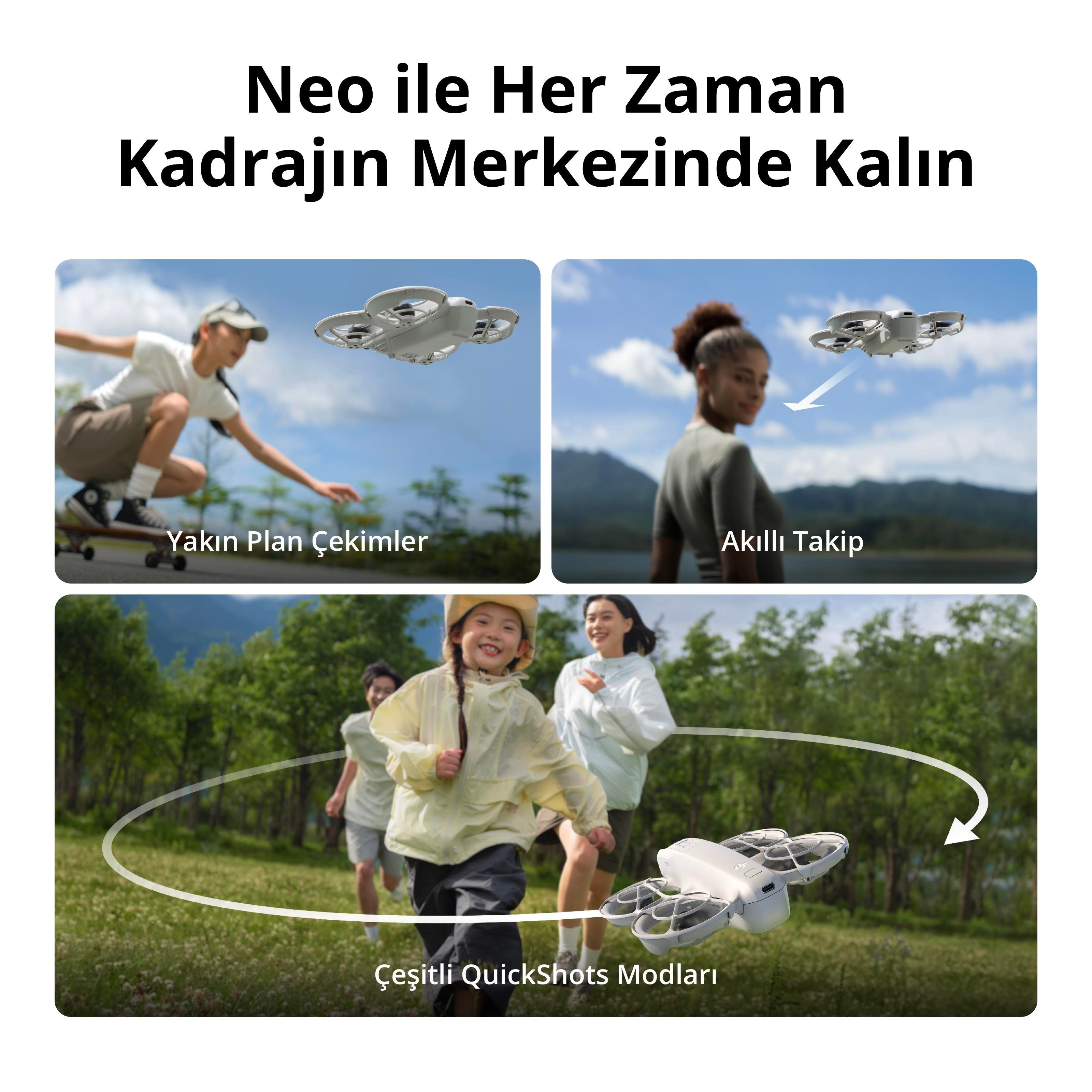 DJI Neo Fly More Combo Drone - DJI Türkiye Garantili