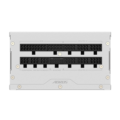 Gigabyte Aorus Elite GP-AE1000PM PG5 ICE 1000w 80+ Platinium PCIe 5.0 - ATX 3.1 Full Modüler Beyaz Power Supply