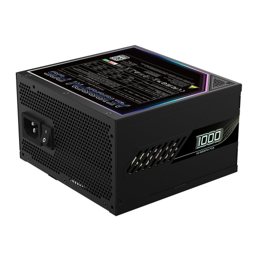 Gigabyte Aorus Elite GP-AE1000PM PG5 1000w 80+ Platinium PCIe 5.0 - ATX 3.1 Full Modüler Siyah Power Supply