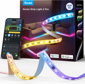 Govee RGBWWIC Matter Destekli Kesilebilir Matter Destekli LED Şerit 2 Pro (5M) - H61F53D1