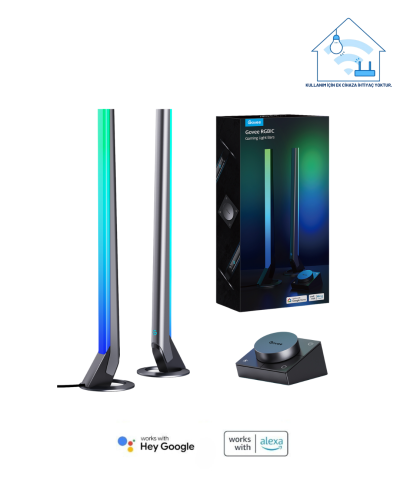 Govee Akıllı Gaming Dikey Aydınlatma 2'Lİ - H6047381