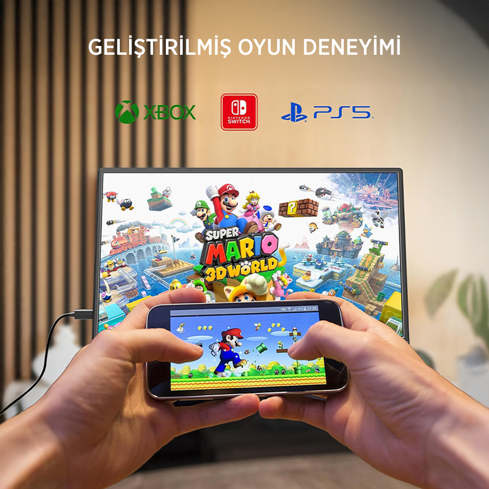 James Donkey JDP15 15,6″ 60Hz Full HD Taşınabilir IPS Monitör