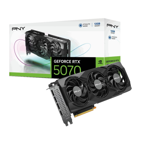 PNY GeForce RTX 5070 12GB GDDR7 Ekran Kartı (VCG507012TFXPB1)