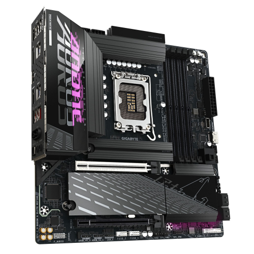 Gigabyte B860M AORUS ELITE WIFI6E Soket LGA1851 DDR5 9200MHz (OC) mATX Gaming (Oyuncu) Anakart
