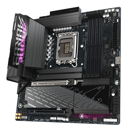 Gigabyte B860M AORUS ELITE WIFI6E Soket LGA1851 DDR5 9200MHz (OC) mATX Gaming (Oyuncu) Anakart