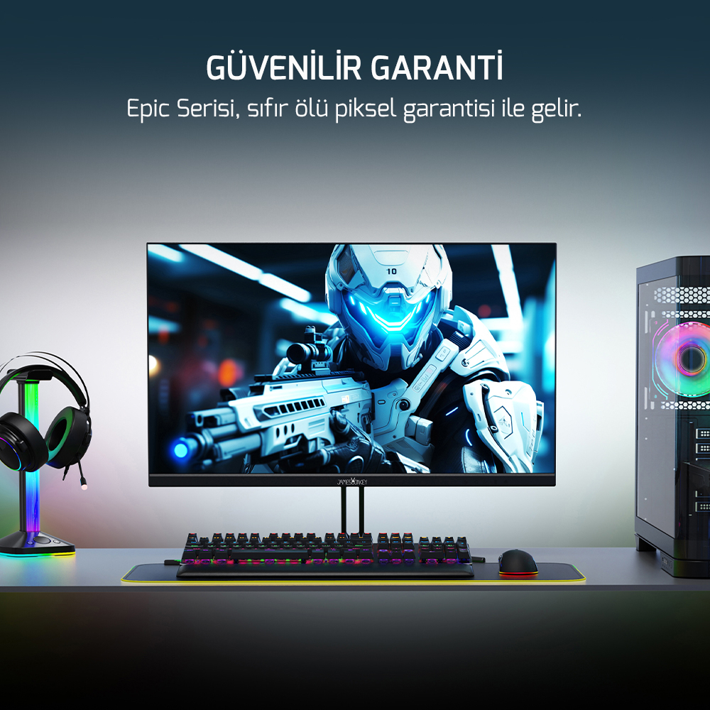James Donkey Epic P20 27'' 240Hz 0.5Ms FHD VA Gaming Monitör (Sıfır Ölü Piksel Garantili)