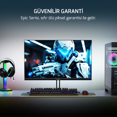 James Donkey Epic P30 27″ 300Hz 0.5Ms FHD Fast VA 10 Bit Gaming Monitör (Sıfır Ölü Piksel Garantili)