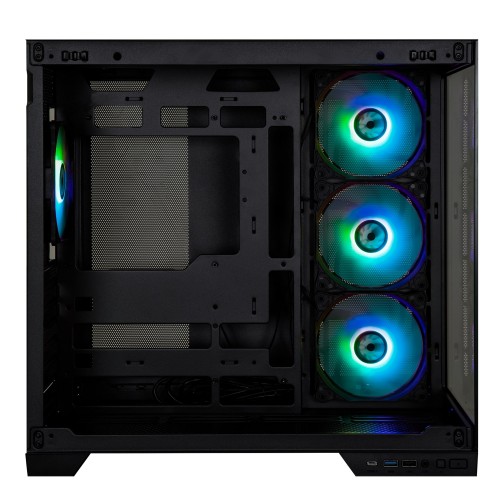 Bitfenix MH100 750W 80+ Bronze PSU 4x120mm ARGB Fan ATX Temperli Cam Siyah Gaming (Oyuncu) Kasa