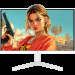 GamePower Rapid V90 27″ 300Hz 0.5Ms Fast VA FHD Pivot RGB Beyaz Gaming Monitör (Sıfır Ölü Piksel Garantili)