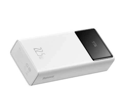 Baseus Star Lord 22.5 W Beyaz 20000 mAh Hızlı Şarj Powerbank