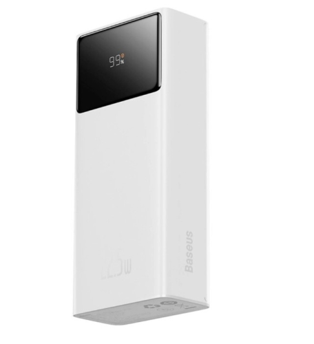 Baseus Star Lord 22.5 W Beyaz 20000 mAh Hızlı Şarj Powerbank