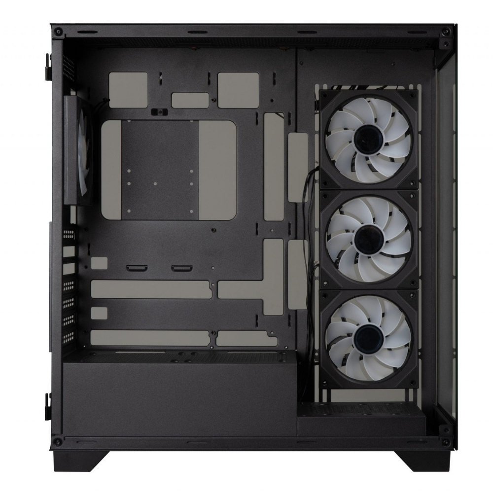 Bitfenix Ceto Premium Black 850W 80+ Bronze PSU 4x120mm ARGB Fan ATX Temperli Cam Siyah Gaming (Oyuncu) Kasa