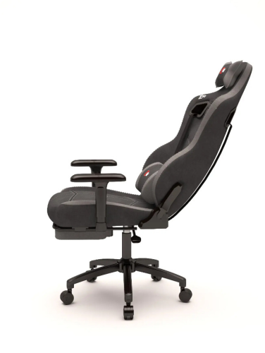 Zio Venom 1565B1301 Jet Black Stone Gray Oyuncu Koltuğu