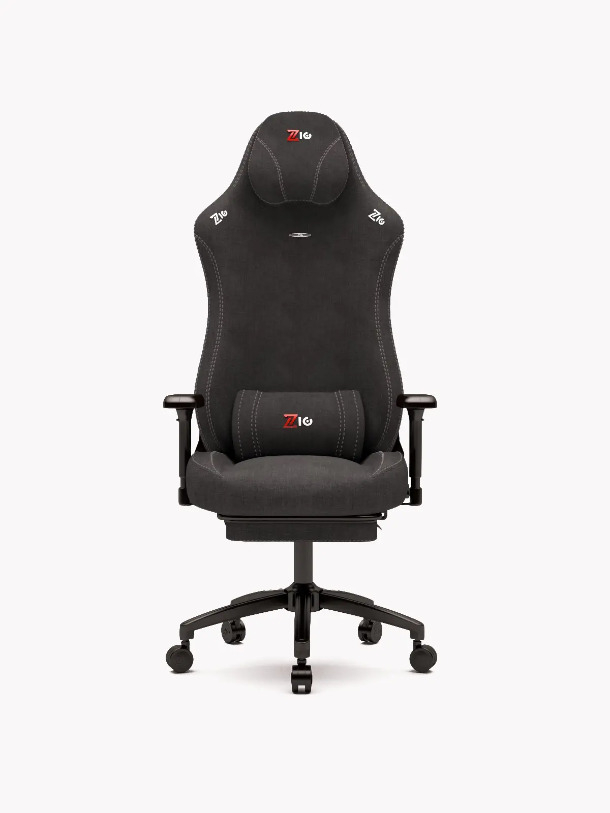 Zio Gaming Valor 1590B1110 Ayak Uzatmalı Profesyonel Oyuncu Koltuğu - Antrasit Kumaş