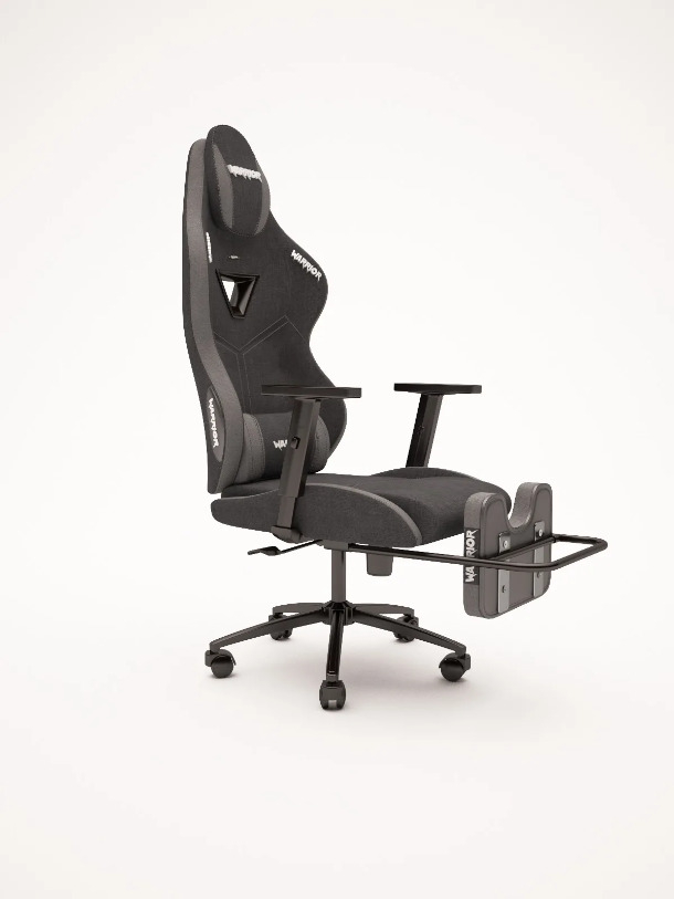 Zio Warrior Aragorn 1598B1301 Kumaş Oyuncu Koltuğu - Fabric Gri - Ayak Uzatmalı Bilgisayar Sandalyesi