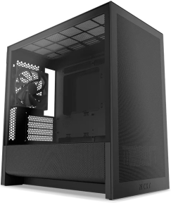 NZXT H Series H3 Flow CC-H31FB-01 mATX Siyah Gaming (Oyuncu) Kasası