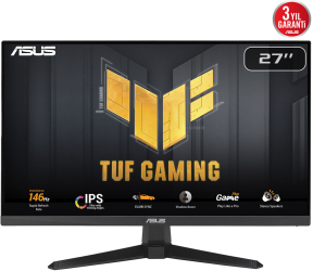 ASUS TUF GAMING VG279QE5A 27 inç 146Hz 1ms ELMB IPS Gaming (Oyuncu) Monitör