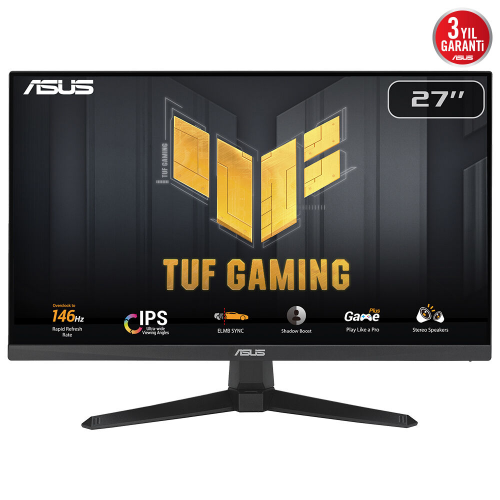 ASUS TUF GAMING VG249QE5A 23.8 inç 146Hz 1ms ELMB IPS Gaming (Oyuncu) Monitör