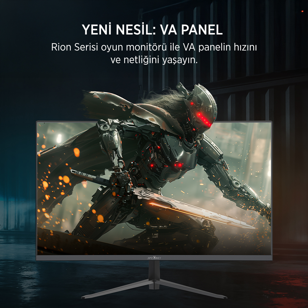 James Donkey Rion R40 24″ 240Hz 0.5Ms FHD VA Panel Gaming Monitör (Sıfır Ölü Piksel Garantili)