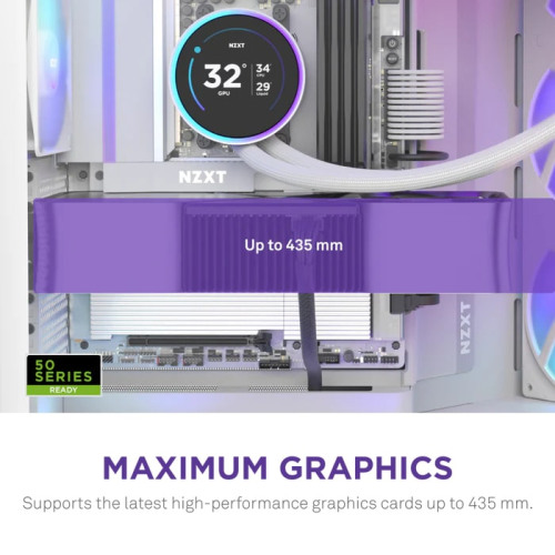 NZXT H Series H9 Flow RGB CM-H92FB-R1 Siyah ATX Mid Tower Gaming (Oyuncu) Kasa