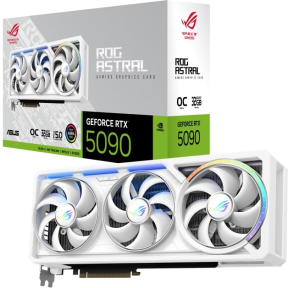 ASUS ROG Astral GeForce RTX 5090 32GB OC White Edition ROG-ASTRAL-RTX5090-O32G-W GDDR7 512Bit Gaming (Oyuncu) Ekran Kartı