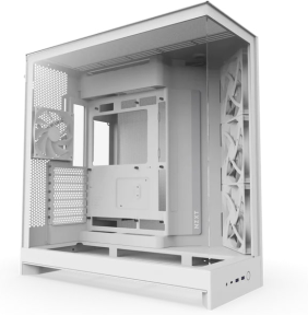 NZXT H Series H9 Flow RGB CM-H92FW-01 Beyaz ATX Mid Tower Gaming (Oyuncu) Kasa