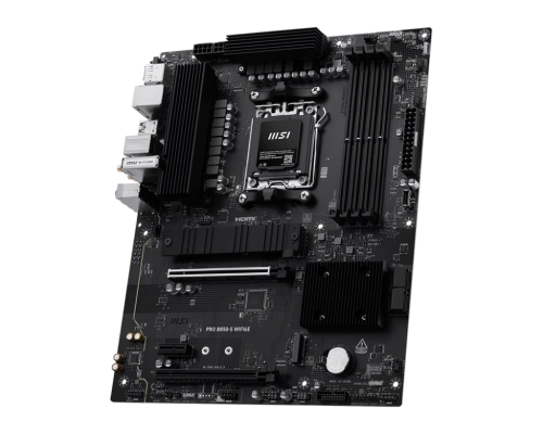 MSI PRO B850-S WIFI6E DDR5 AMD B850 AM5 Soket DDR5 8200+(OC)MHz ATX Anakart