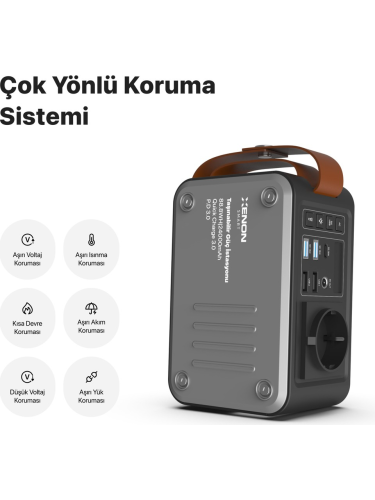 Xenon Smart Taşınabilir Kablosuz Güç İstasyonu X6801