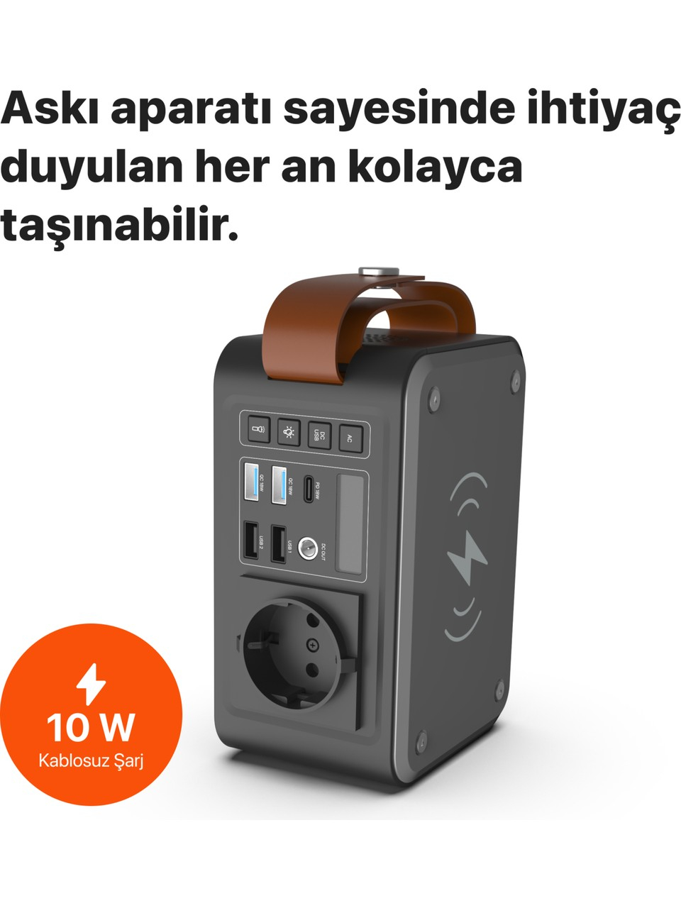 Xenon Smart Taşınabilir Kablosuz Güç İstasyonu X6801