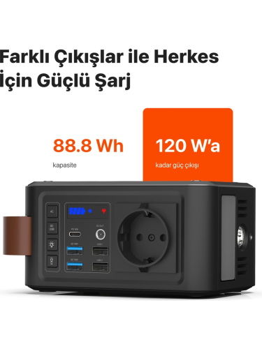 Xenon Smart Taşınabilir Kablosuz Güç İstasyonu X6801