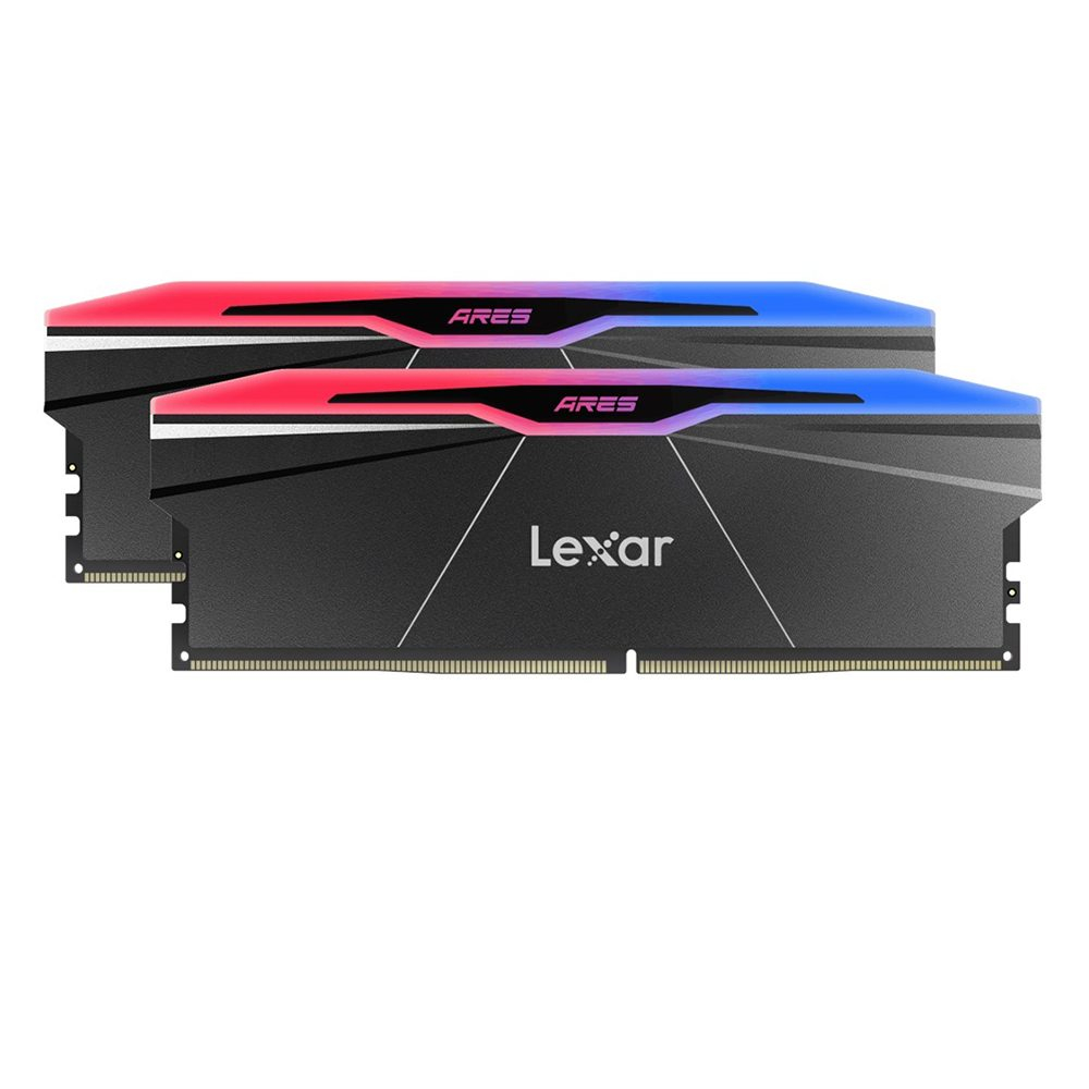 Lexar ARES 2nd Gen RGB 32GB (2x16GB) 7600MHz CL36 DDR5 Gaming Ram (LD5U16G76C36BR-RGD)
