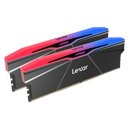 Lexar ARES 2nd Gen RGB 48GB (2x24GB) 7600MHz CL38 DDR5 Gaming Ram (LD5U24G76C38BR-RGD)