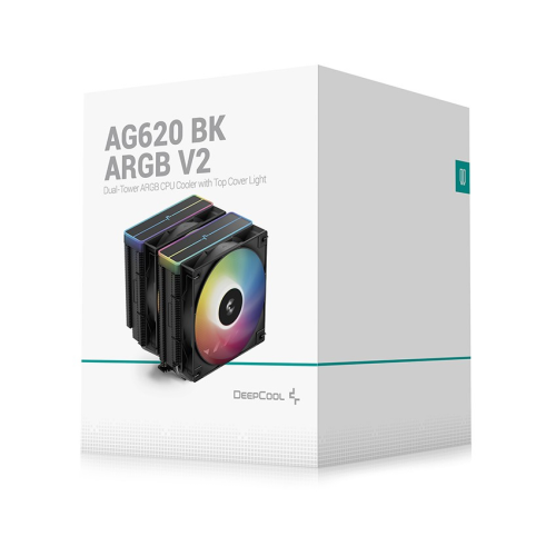 DeepCool AG620-BK-ARGB-V2 Kule Tipi İşlemci Soğutucu