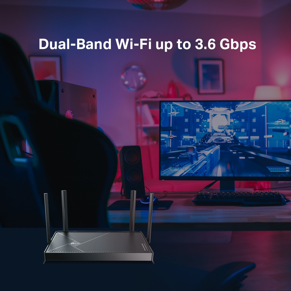 TP-Link Archer BE230 BE3600 Çift Bantlı Wi-Fi 7 Router